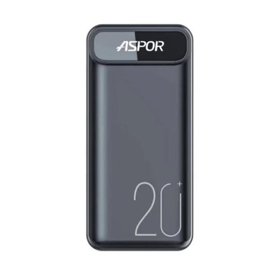 ASPOR A396 | 20000 mAh Power Bank | 22.5W Fast Charging, PD & Multiple Charging Protocols