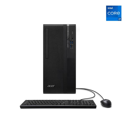 Acer Veriton VS2720G Desktop PC | Intel Core i7-14700 14th Gen, 8GB DDR5, 512GB SSD & Acer EK251Q 24.5" Full HD LED Monitor