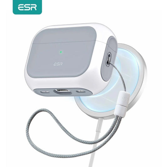 ESR | AirPods 4 Orbit Hybrid Case HaloLock – White