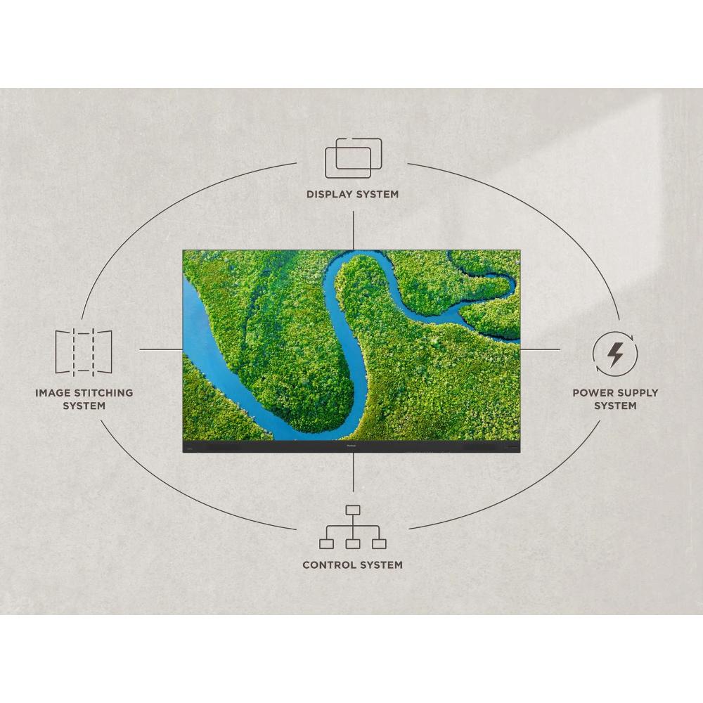ViewSonic LDC Series 9x4m All-in-One LED Display | 1920×1080 FHD, 3840Hz Refresh, 36 Cabinets