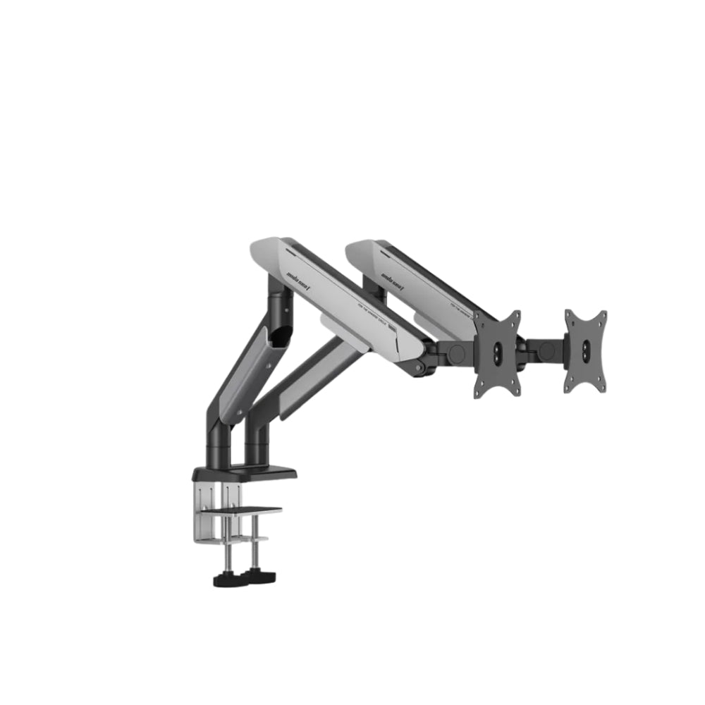 AndaSeat Stealth PRO II Duo A9-2S Ergonomic Dual Monitor Arm | High-Performance Dual-Monitor Flexibility |  Smooth Adjustment For Two Screens