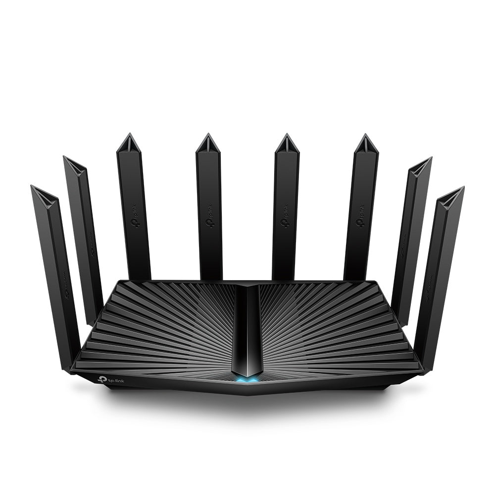 TP-Link Archer AX90 | AX6600 Tri-Band Wi-Fi 6 Router with 2.5G Port, Eight Antennas, and HomeCare Security
