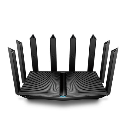 TP-Link Archer AX90 | AX6600 Tri-Band Wi-Fi 6 Router with 2.5G Port, Eight Antennas, and HomeCare Security