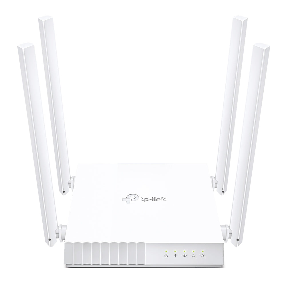 TP-Link Archer C24 | AC750 Dual-Band Wi-Fi Router with Extended Coverage and Space-Saving Design