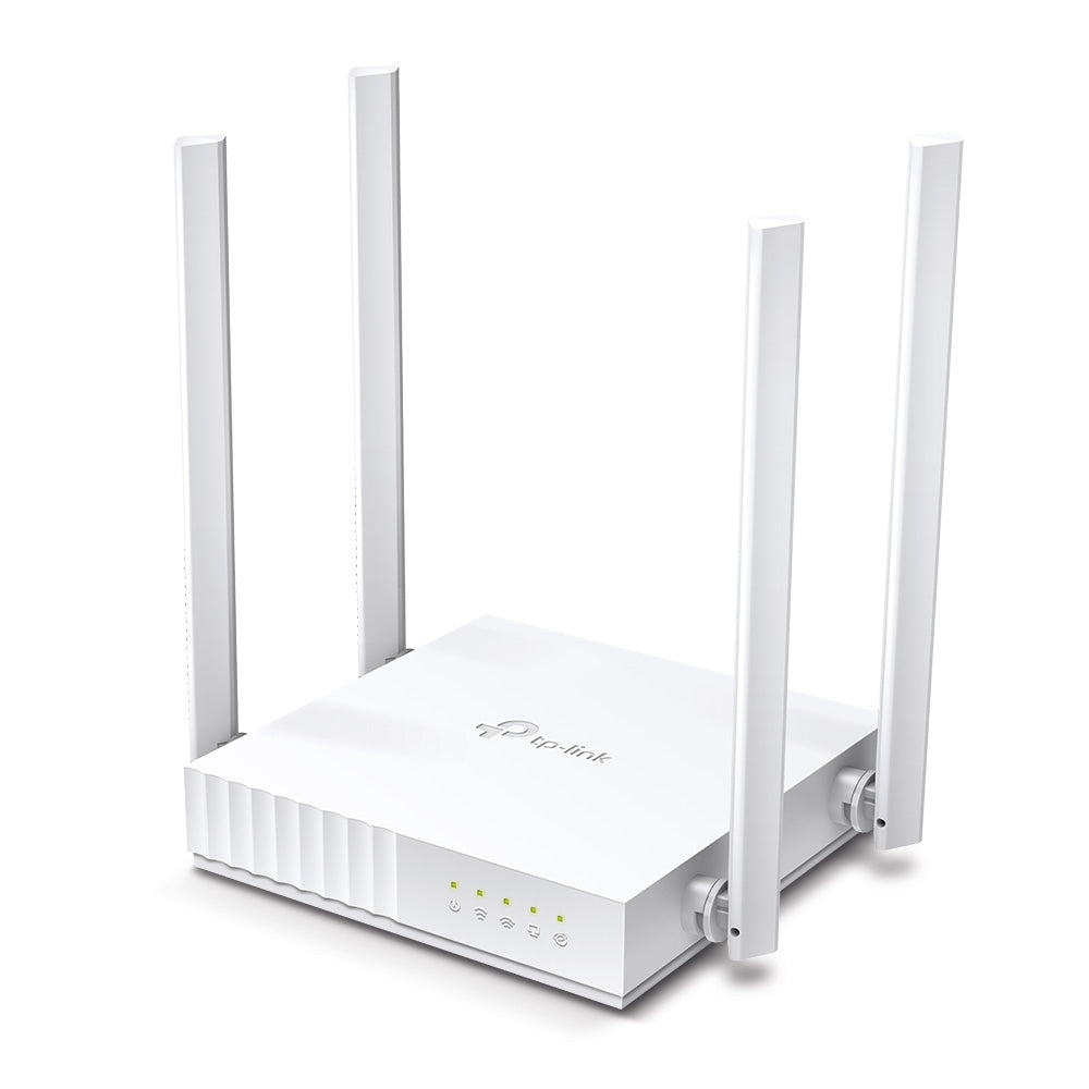 TP-Link Archer C24 | AC750 Dual-Band Wi-Fi Router with Extended Coverage and Space-Saving Design