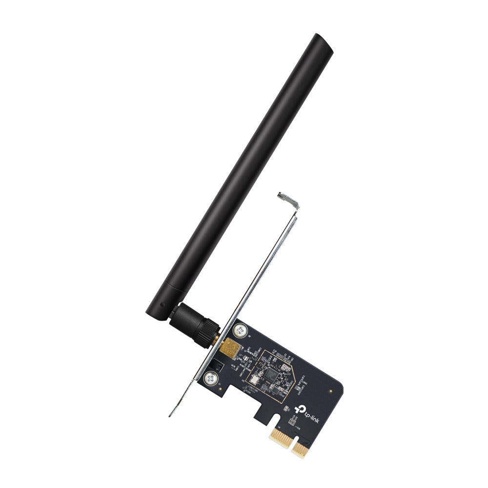 TP-Link Archer T2E AC600 Wireless Dual Band PCI Express Adapter | Compact Wi-Fi Upgrade with MU-MIMO and WPA3 Security