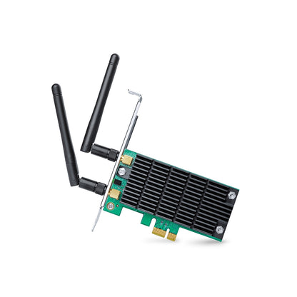 TP-Link Archer T6E AC1300 Wireless Dual Band PCI Express Adapter | High-Speed Dual Band Wi-Fi for Desktop PCs