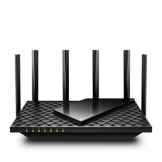 TP-Link Archer AXE75 | AXE5400 Tri-Band Gigabit Wi-Fi 6E Router with Quad-Core CPU, HomeShield &amp; Alexa Support