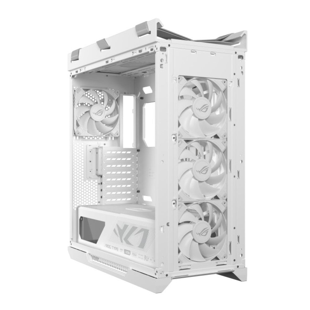 ASUS ROG Strix Helios II GX601S White Edition | Premium Mid‑Tower Gaming Case