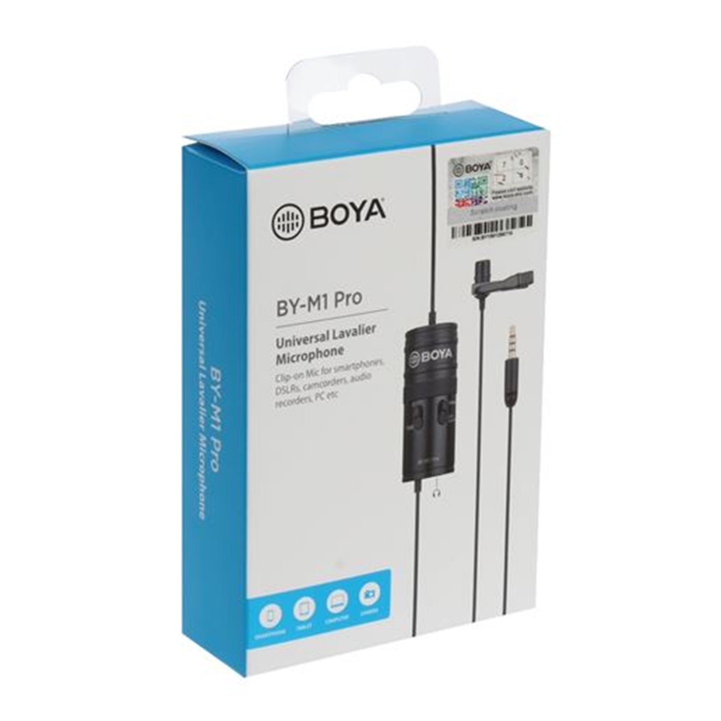 BOYA BY-M1 ORIGINAL PROFESSIONAL COLLAR MICROPHONE