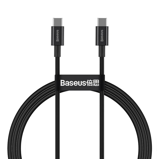 Baseus Superior Series | 100W USB Type-C to Type-C PD Fast &amp; Safe Charging Cable (1m, CATYS-B01)