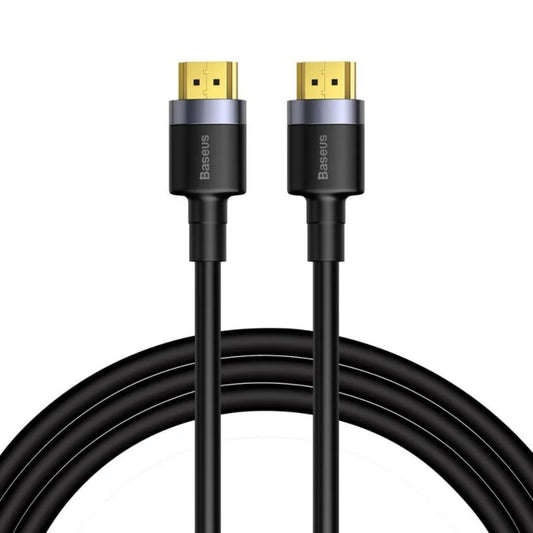 Baseus Cafule Series HDMI Cable | 5m Length | HDMI Male to HDMI Male | Supports 4K@30Hz | Gold-Plated Connectors | Braided Nylon Jacket | For TVs, Monitors, Projectors, Consoles