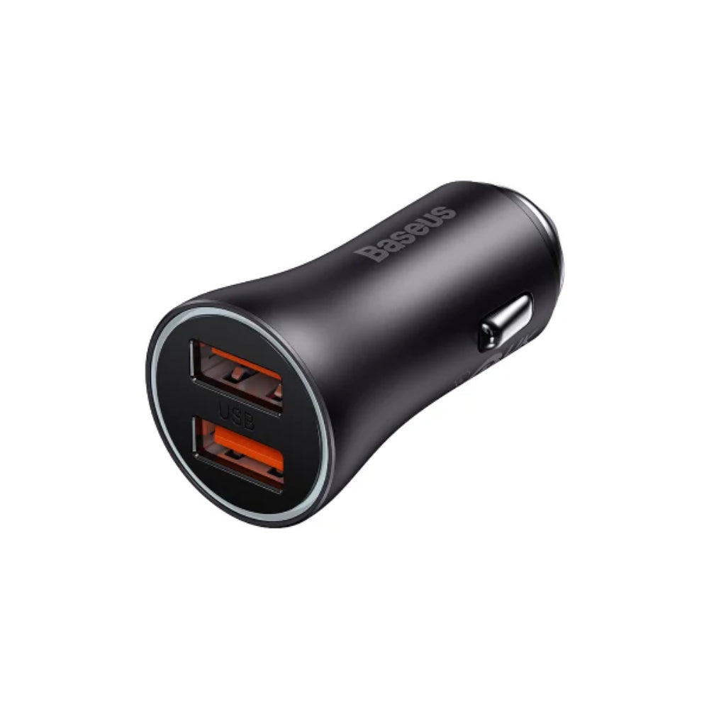 BASEUS SI Series | 60W Car Charger (2×USB‑A) – Model CGJM000013