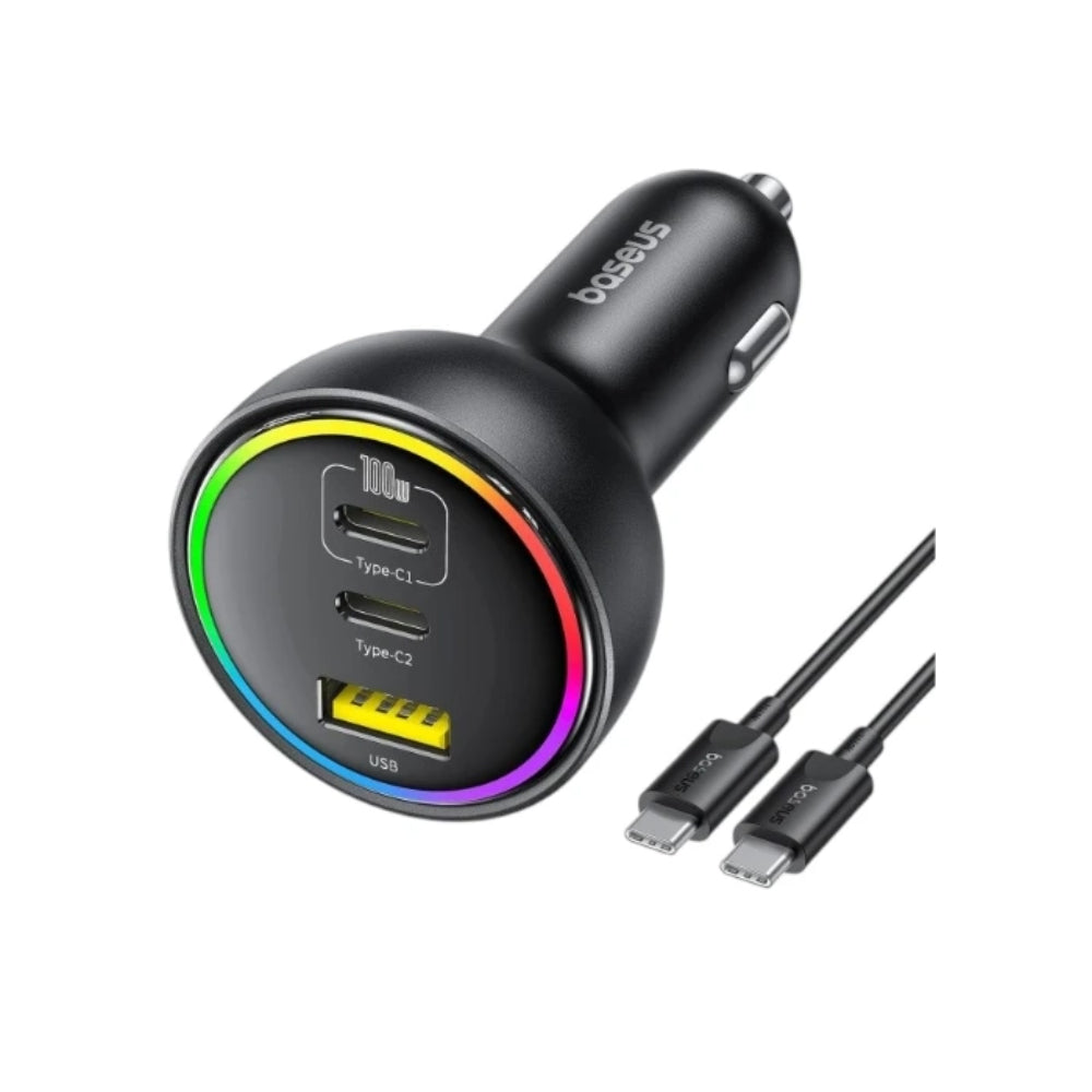 BASEUS 152.5W 2C+1U Car Charger | High‑Power Car Charging Solution