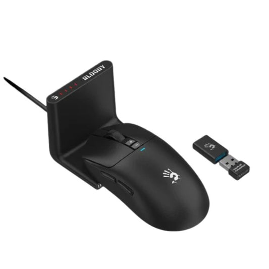 Bloody R73 Ultra Duo/R73 Ultra | WaveLink Full Speed Dual Mode Wireless Gaming Mouse – Black