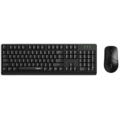 RAPOO X1500PRO Wireless Keyboard & Mouse Combo | 104-Key | 2.4GHz | 1000 DPI |