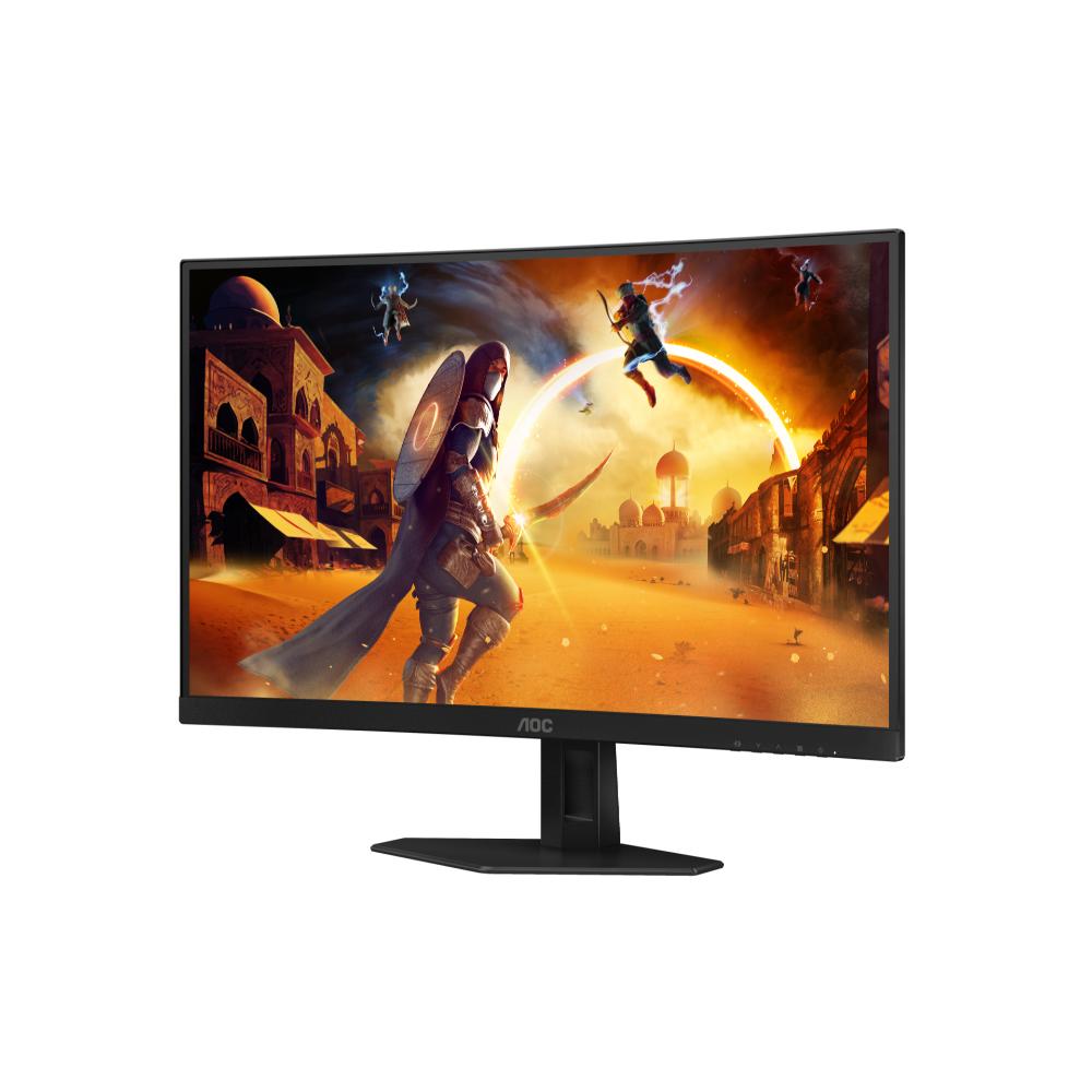 AOC C27G4H | 27" FHD Curved VA Gaming Monitor, 180Hz, 0.5ms MPRT, Adaptive-Sync