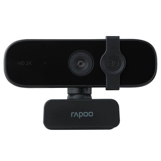 Rapoo C280 2K Webcam | 1440p HD Video | Dual Noise-Cancelling Mic | Privacy Cover | USB Plug & Play