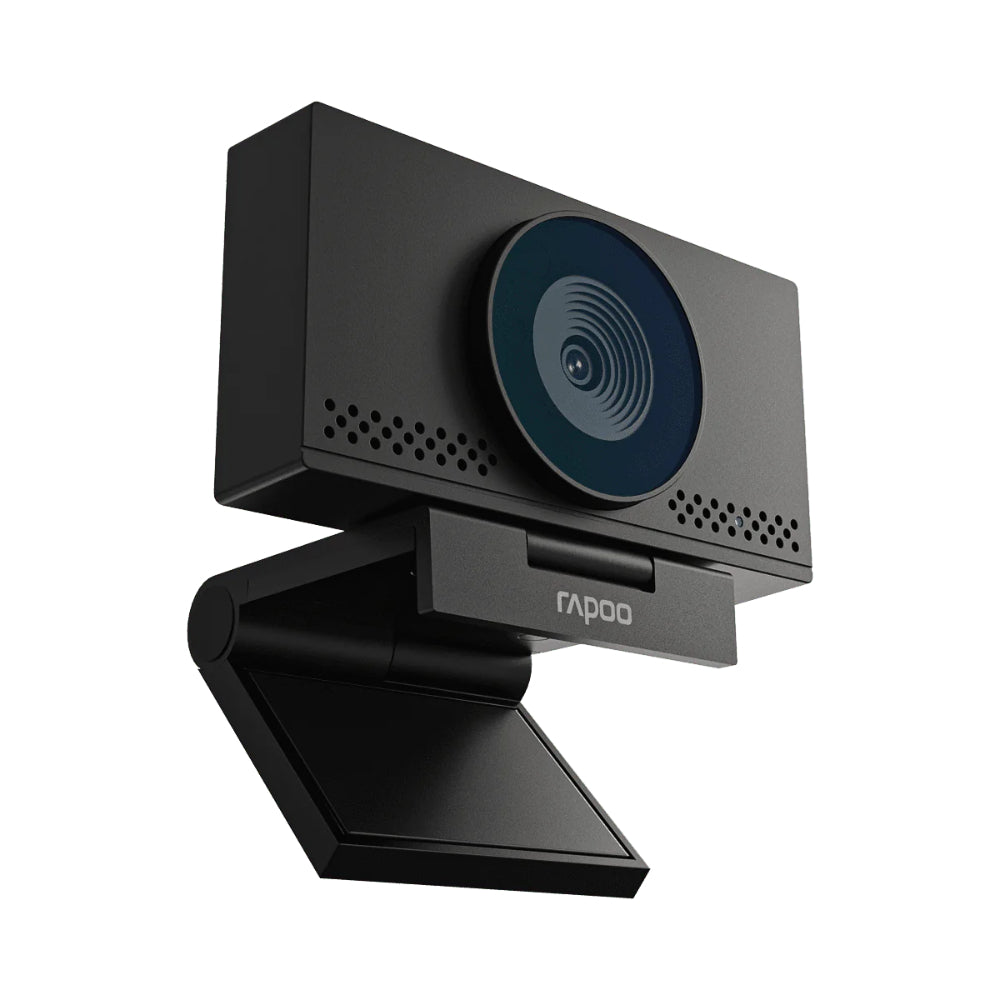 Rapoo C500AF 4K Webcam | AutoFocus | Noise-Cancelling Dual Mic | Privacy Cover | USB Plug & Play