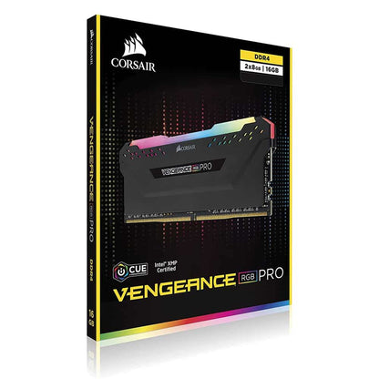 CORSAIR VENGEANCE RGB PRO 16GB (2x8GB) DDR4 3600MHz C18 | High-Performance Gaming Memory with Dynamic RGB