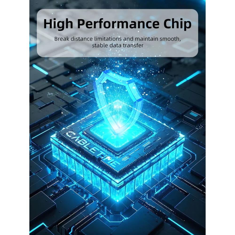 CABLETIME CA19 | Active USB 2.0 A Male to A Female Extension Cable | 480Mbps Data Transfer | Aluminum Shell | Multiple Length Options