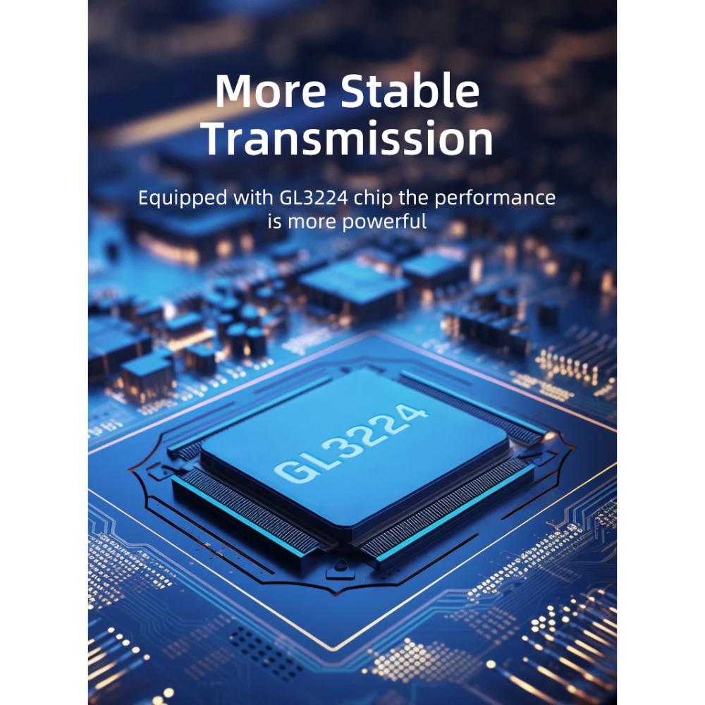 CABLETIME CD41G | USB 3.0 A to SD Card Reader | Dual Slot | 5Gbps High-Speed