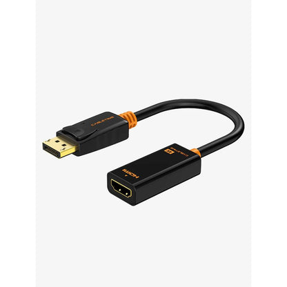 CABLETIME CP21B | DisplayPort to HDMI Adapter | 4K@30Hz | DP Male to HDMI Female
