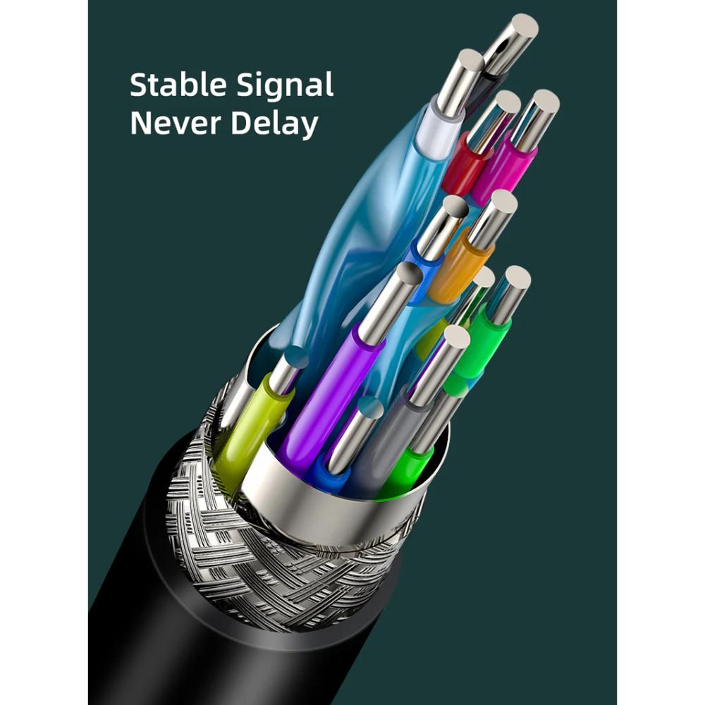 CABLETIME CP21B | DisplayPort to HDMI Adapter | 4K@30Hz | DP Male to HDMI Female