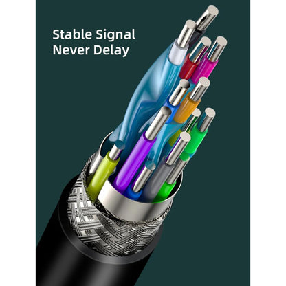 CABLETIME CP21B | DisplayPort to HDMI Adapter | 4K@30Hz | DP Male to HDMI Female