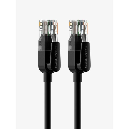 CABLETIME CN60 Cat 6 Ethernet Network Cable | 1000Mbps, 250MHz, UTP, Gold-Plated RJ45, PVC Jacket (1M - 30M)