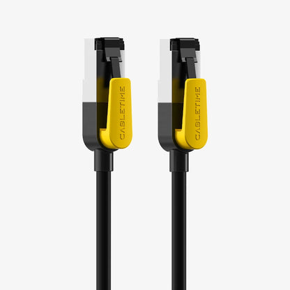 CABLETIME CN70 Cat 7 Ethernet Patch Cable | 10Gbps | 600MHz | S/STP Shielded | Pure Copper | Gold-Plated RJ45 | 0.5m–20m