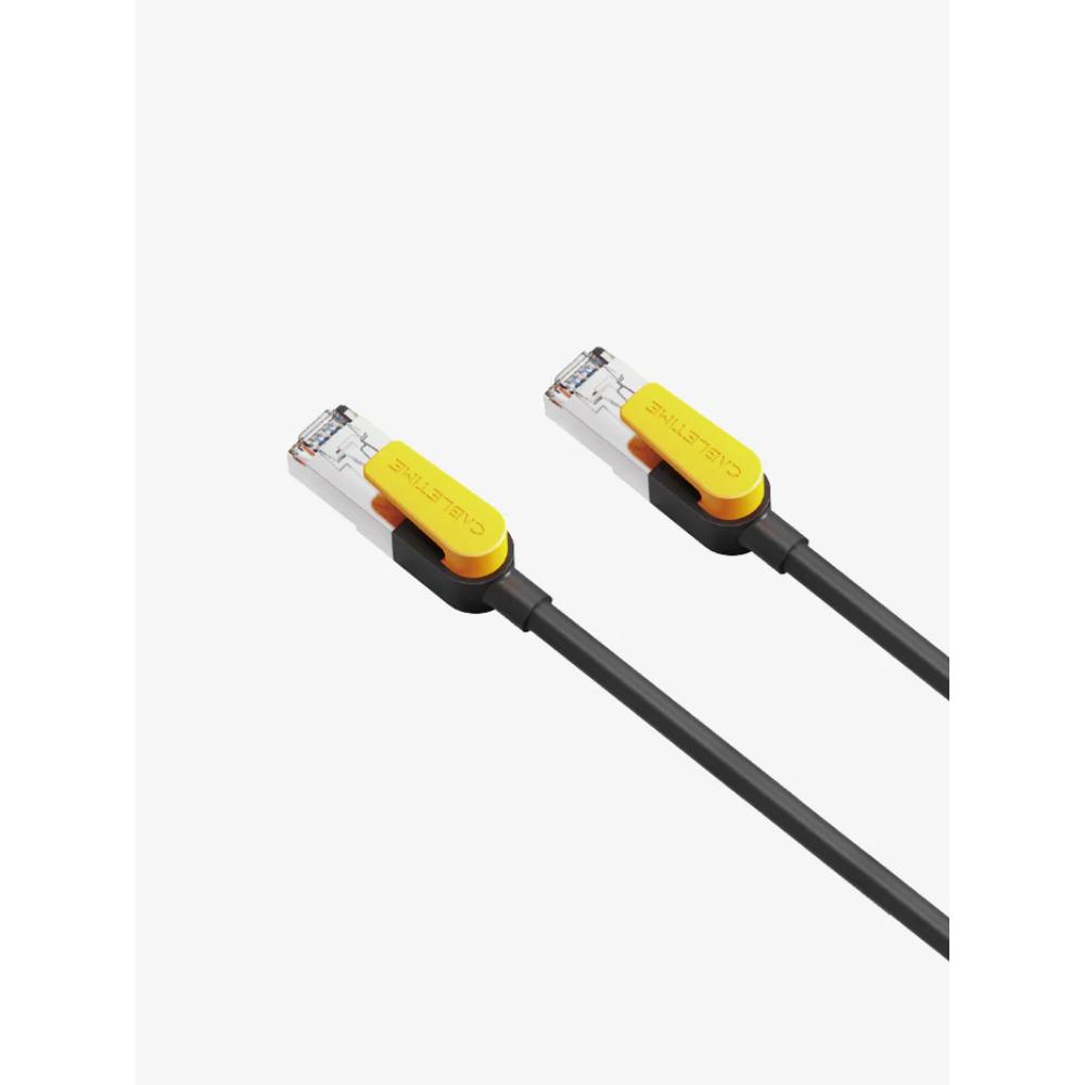 CABLETIME Cat 7 Ethernet Patch Cable | 10Gbps, 600MHz, S/STP Shielding, Gold-Plated Connectors (1M / 3M / 5M)