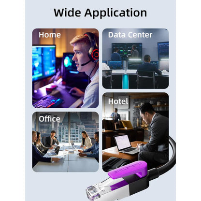 CABLETIME CN80 | Cat 8 Patch Cable, 40Gbps, Double Shielded, RJ45, 2000MHz, 1m / 3m / 5m