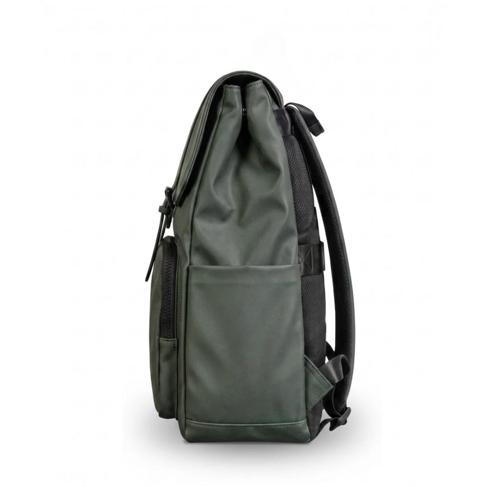 DUKES CITYLINE 22L Backpack | Premium PU Exterior | Water-Resistant | Dedicated Computer Interlayer | Magnetic Flap | Trolley Sleeve