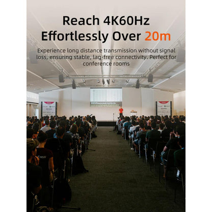 CABLETIME CH24 HDMI 2.0 Extra Long Cable | 4K@60Hz, 18Gbps | 1M–20M