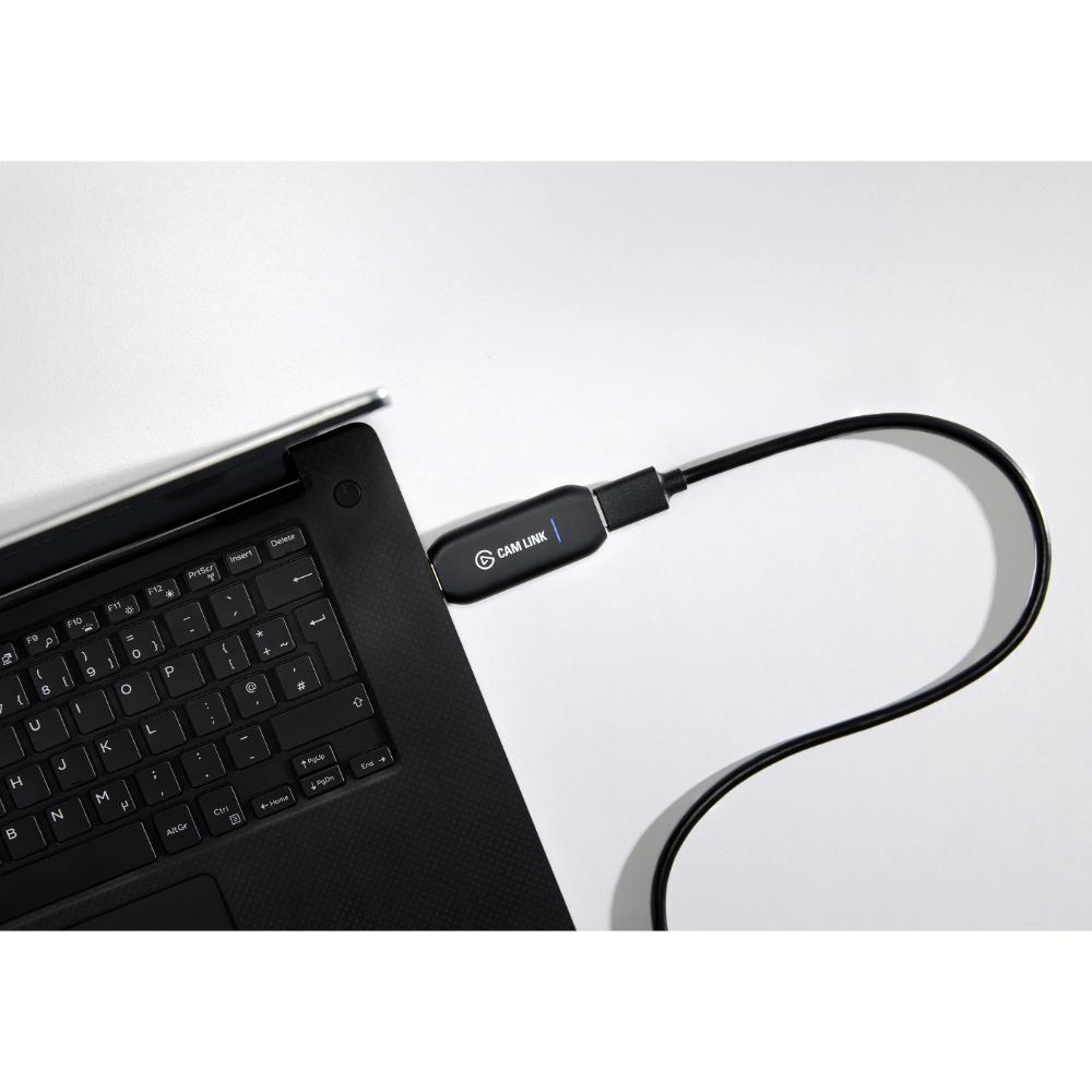 Elgato Cam Link 4K | HDMI to USB Capture Device | DSLR as Webcam | 4K Streaming & Recording