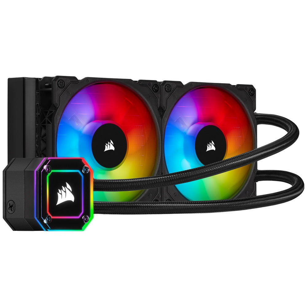 Corsair iCUE H100i ELITE CAPELLIX Liquid CPU Cooler | High-Performance RGB AIO Cooling with Intelligent Control