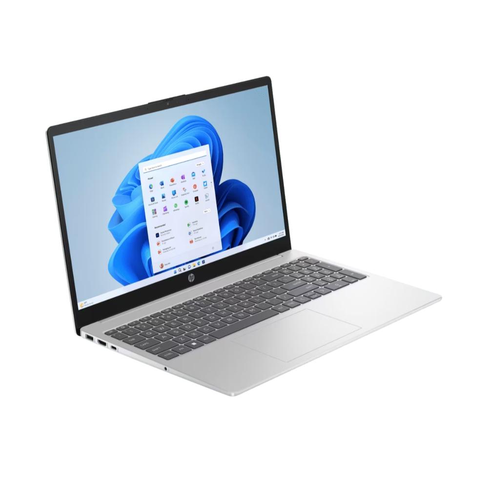 HP Laptop AI 15-fd2102TU | Intel Core Ultra 7 255U | 8GB DDR5 | 512GB SSD | 15.6" FHD | Wi-Fi 6 | Natural Silver