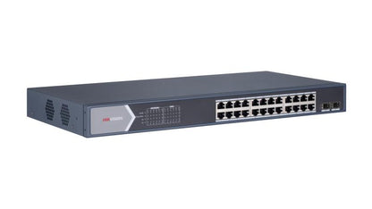 HIKVISION DS-3E0526P-E/M | 24 Port Gigabit Unmanaged POE Switch