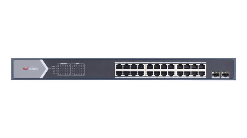 HIKVISION DS-3E0526P-E/M | 24 Port Gigabit Unmanaged POE Switch