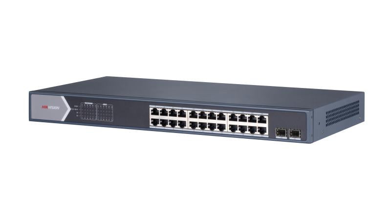 HIKVISION DS-3E0526P-E/M | 24 Port Gigabit Unmanaged POE Switch