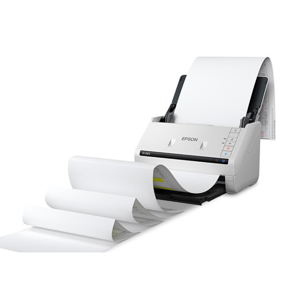Epson DS-530 II | Color Duplex Document Scanner, USB 3.0, 35 ppm/70 ipm, TAA-Compliant
