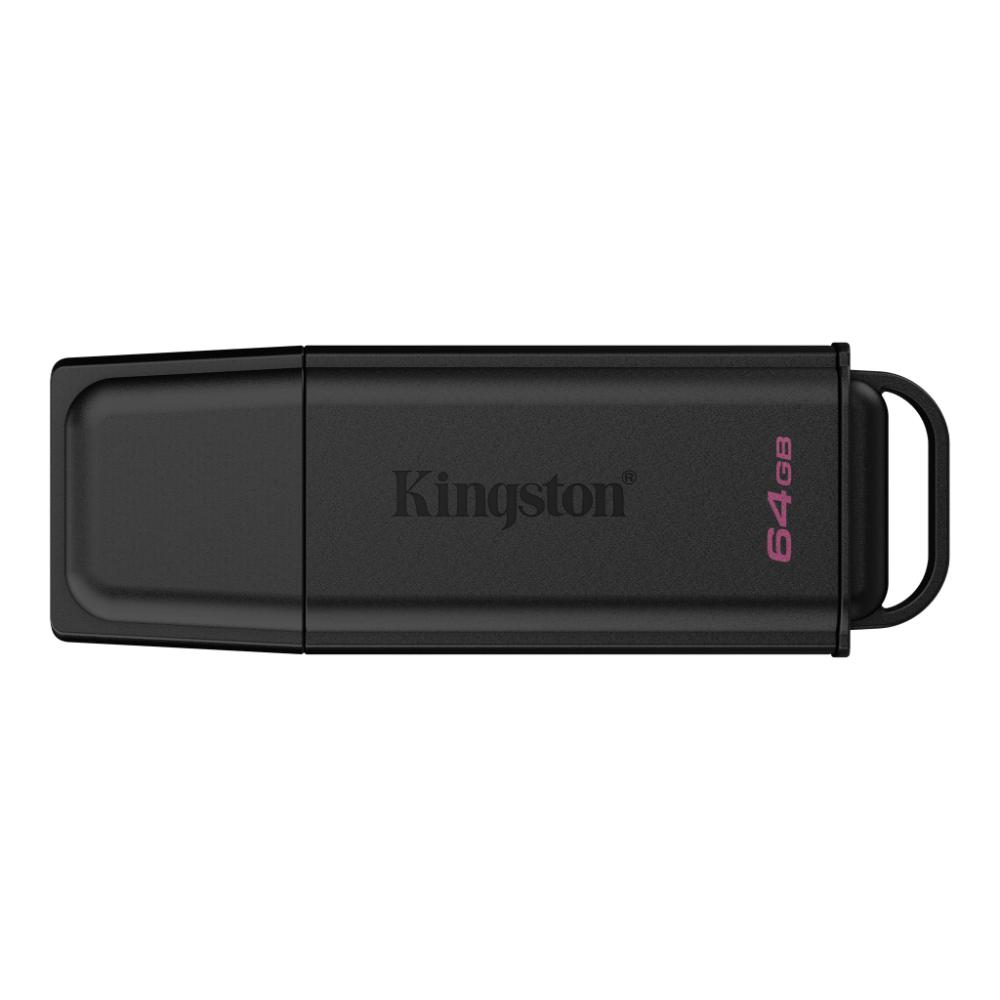Kingston DataTraveler Exodia USB-A Flash Drive | USB 3.2 Gen 1 (5Gb/s) | 64GB–512GB | Snap-On Cap