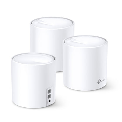 TP-Link Deco X20 (3-Pack) AX1800 Whole Home Mesh Wi-Fi 6 System | Seamless Coverage for Up to 5,800 Sq. Ft. with Support for 150 Devices