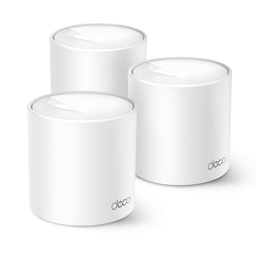 TP-Link Deco X10 AX1500 Whole Home Mesh Wi-Fi 6 System | Seamless Mesh Coverage with Ultra-Low Latency and OFDMA Efficiency