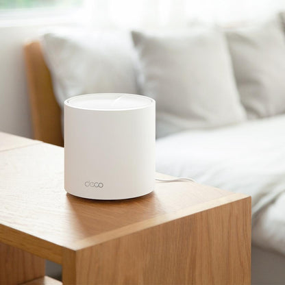 TP-Link Deco X50 (3-Pack) AX3000 Whole Home Mesh WiFi 6 System | AI-Driven Mesh Coverage | Gigabit Ports | HomeShield Security