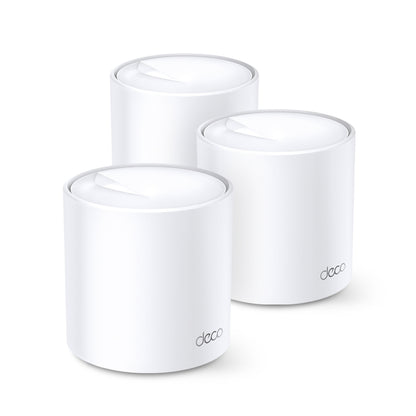 TP-Link Deco X60 (3-Pack) AX5400 Whole Home Mesh Wi-Fi 6 System | Ultra-Fast Mesh Coverage with HomeShield Security and Low Latency