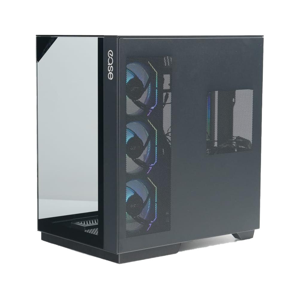 EASE EC125 Tempered Glass Gaming Case | 5x ARGB Infinity Fans | Type-C | 360mm Radiator Support