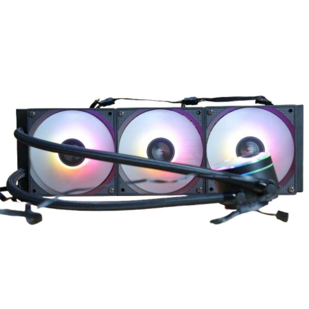 EASE ELC360 ARGB Liquid Cooler with Temperature Display | Ultimate Cooling Power for Extreme Builds