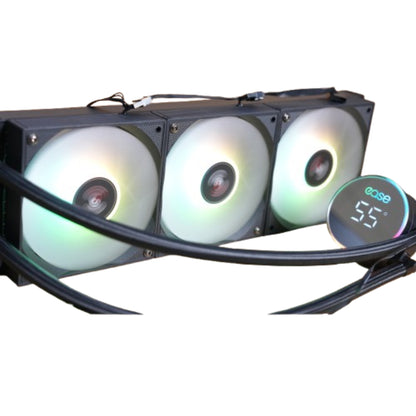 EASE ELC360 ARGB Liquid Cooler with Temperature Display | Ultimate Cooling Power for Extreme Builds
